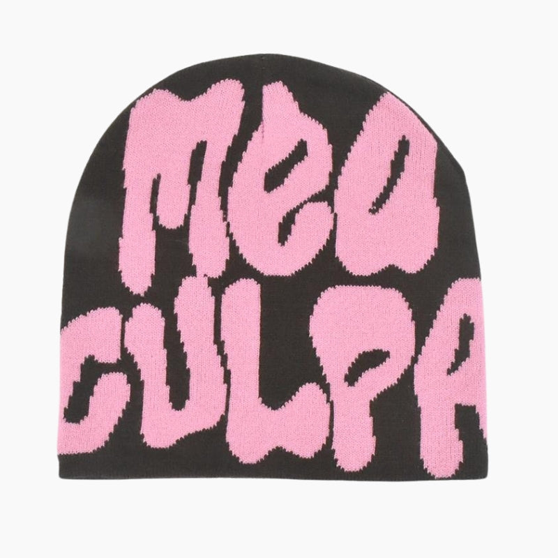 Mea Culpa Beanie 'Brown & Pink Edition'