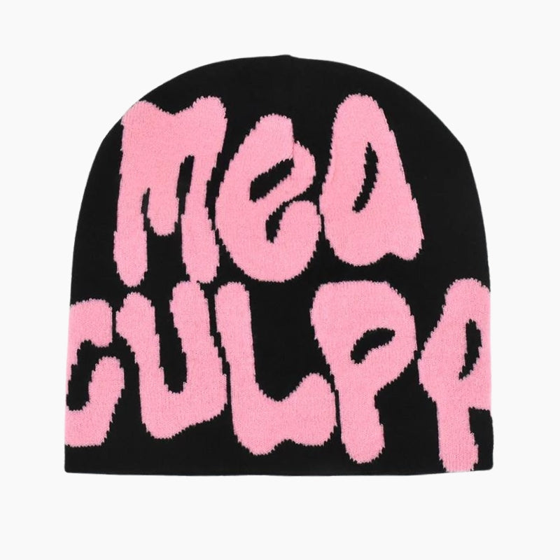 Mea Culpa Beanie 'Black & Pink Edition'
