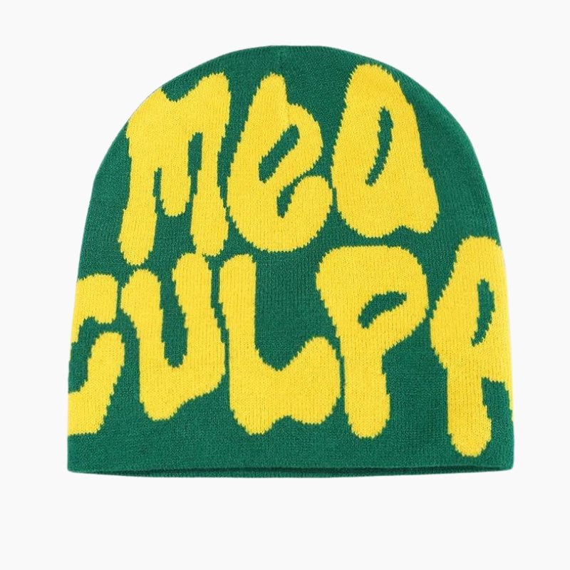 Mea Culpa Beanie 'Forest & Sunshine Edition', real mea culpa beanie