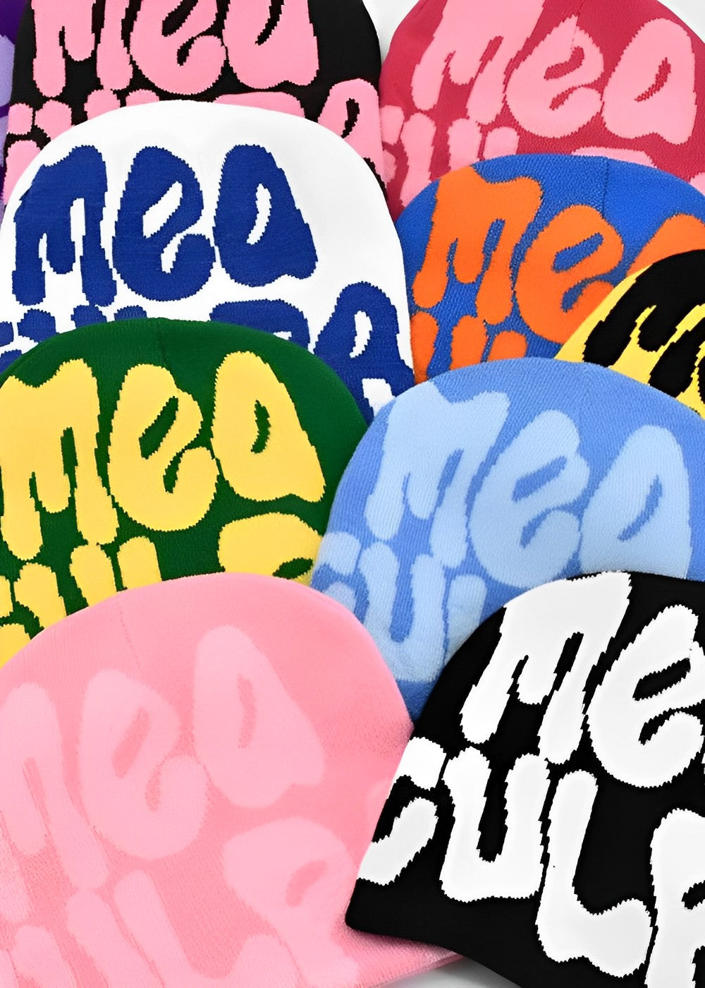 image of mea culpa beanies