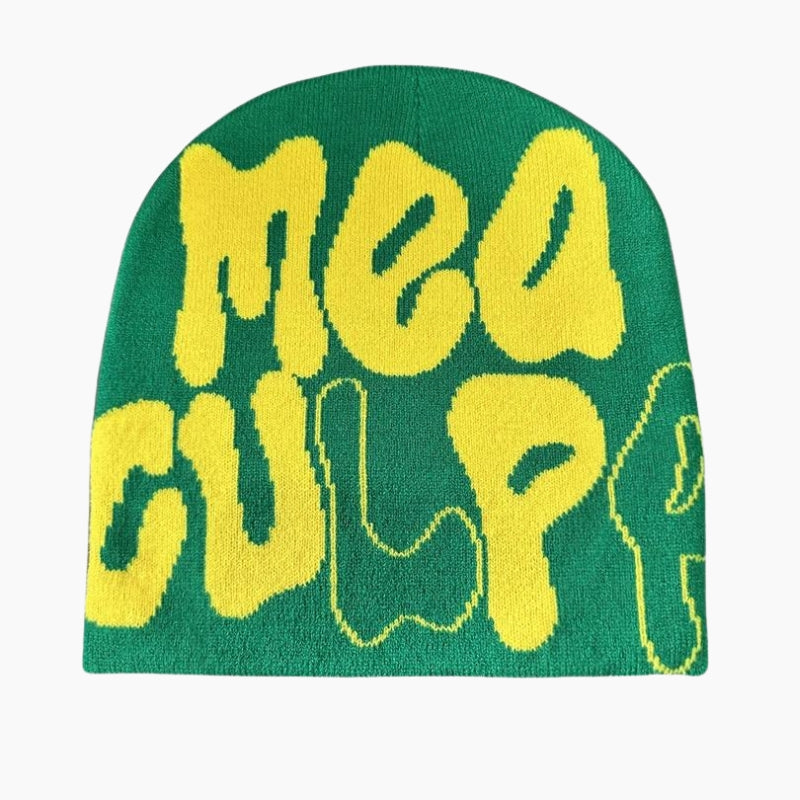 Mea Culpa Beanie 'Green & Yellow Edition'